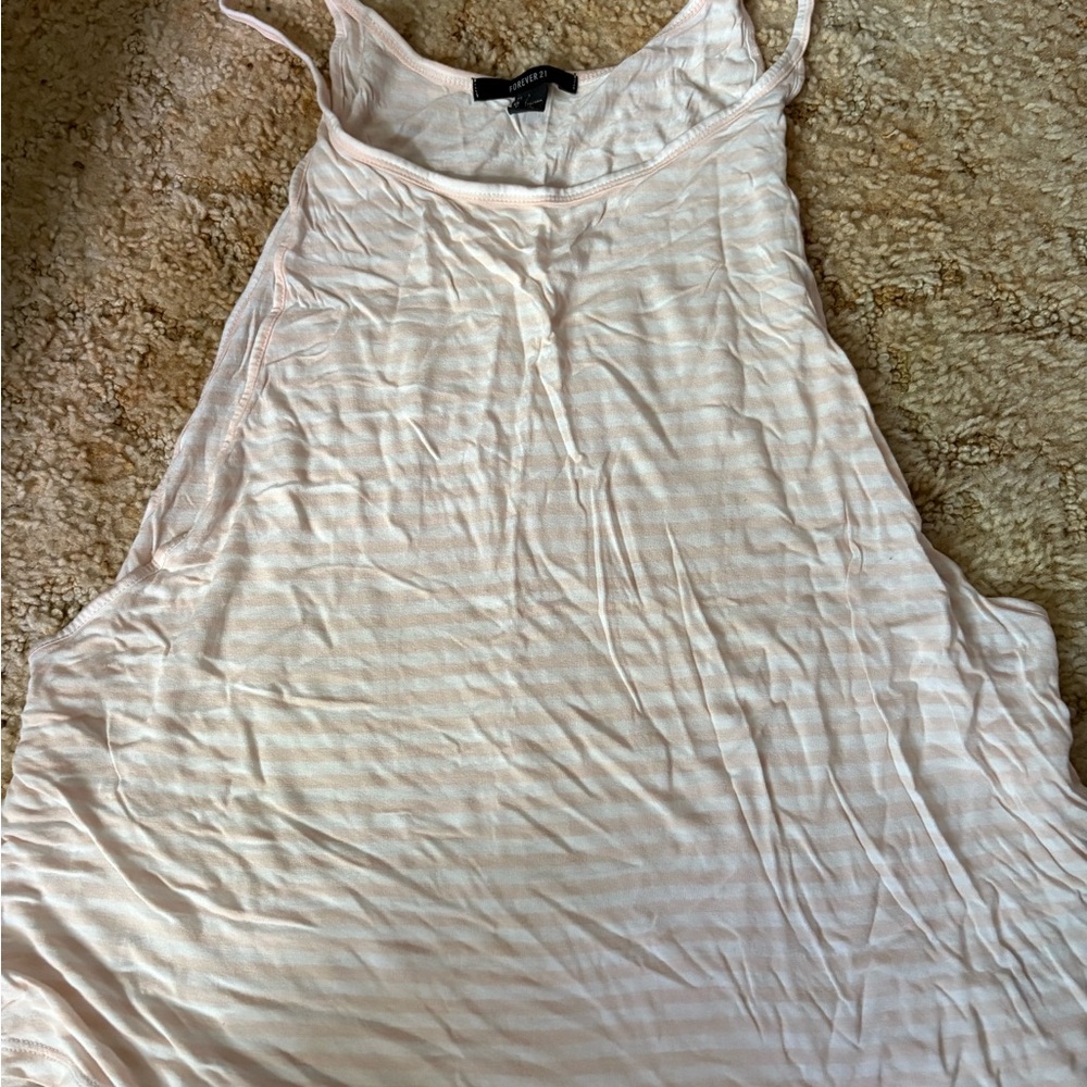 Striped Muscle Tank